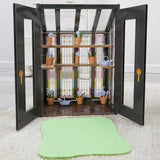 KidKraft 59” Tall Lakeview Villa Wooden Dollhouse & Greenhouse, 3+ Kids Playset