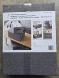 Allspace Collapsible Fabric Storage Organizer, 3 Pack