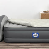 Sealy 18" Queen Air Mattress - AlwayzAire Tough Guard Quilted Topper Air Bed