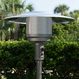 Fire Sense Commercial 50,000 BTU Propane Patio Heater with Electronic Ignition, Graphite