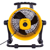DeWalt DXF1616 16" 3-Speed Benchtop & Hanging Drum Fan, 4,000 CFM with 360° Tilt