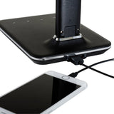 OttLite Executive LED Desk Lamp with 2.1A USB Port, 3 Color Modes 5 Brightness