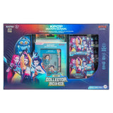KAYOU K-Pop Demon Hunters Huntrix Energy Edition Trading Cards, 10 Packs + Frame