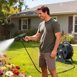 Fanttik K200 Flip Cordless Portable Washer – Foldable Battery-Powered Pressure Washer with 5-in-1 Nozzle, USB-C Charging & 3 Cleaning Modes