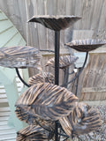 CGH Cascading Leaves Fountain, 5Ft H Garden Leaves Fountain