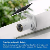 TP-Link 3 Pack Tapo 4K HD Solar Security Camera Kit