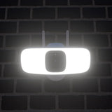 Lorex Connect 2K Floodlight Wi-Fi Security Camera, 2-pack AI Detection Smart Cam