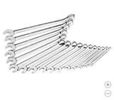 Ingersoll Rand 16-Piece Metric Combination Wrench Set with EVA Foam Organizer Tray – Professional Chrome Vanadium Wrenches