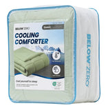 Below Zero Cooling Comforter, Hypoallergenic Down Alternative All Season Blanket