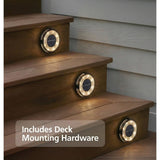 Member’s Mark Stainless Steel Solar Disc Lights with Color-Changing LEDs, 5-Pack, 30 Lumens,
