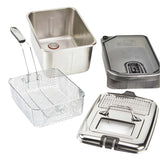 All-Clad 3.5L EZ Clean Pro Deep Fryer, Patented Oil Filtration Fryer