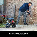Troy-Bilt Gas Pressure Washer, 3100 Max PSI, 2.3 Max GPM, CRX165 163cc Engine