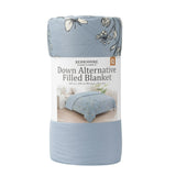 Berkshire Herringbone Microfiber Down Alternative Blanket - 100% Polyester