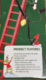 Mr. Christmas 40" Animated Super Climbing Grinch - Musical Indoor Christmas Decoration
