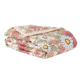 Berkshire Twin Microfiber Blanket Reversible Herringbone Down Alternative 66x96