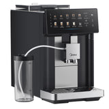 Midea 10-in-1 Fully Automatic Espresso Machine – Grinder, Milk Frother, 15-Bar Pump & 10 One-Touch Options