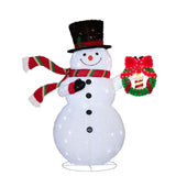 Member’s Mark 6' Pre-Lit Pop-Up Snowman with 352 LED Lights & Animated Effects
