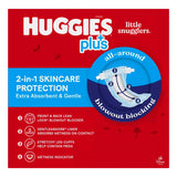 Huggies Little Snugglers Plus Size 1 Diapers 192 Count Leak-Free Sensitive Skin