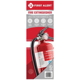 First Alert Rechargeable Heavy Duty Fire Extinguisher UL Rated 3-A:40-BC