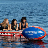 HO Sports Flight Deck 3-Person Towable Tube with TowPro Rope System & 12V Pump