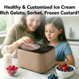 Whynter 0.8 Qt Automatic Ice Cream Maker, No Pre-Freezing Small Dessert Churner