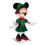 Disney 4 ft. Animated Interactive Holiday Minnie Mouse with Motion Sensor and Sound