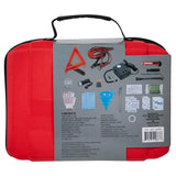 Bridgestone Auto Safety Emergency Kit with Tire Inflator, 50 Pieces