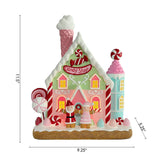 3-Piece 11.5" Member's Mark Pre-Lit Gingerbread Village with LED Lights & Timer
