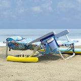 Tommy Bahama 5-Position Aluminum Folding Backpack Beach Chairs 2-Pack w/ Cooler