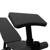 Centr Power Series FID1 Flat/Incline/Decline Weight Bench with Attachments