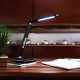 OttLite Executive LED Desk Lamp with 2.1A USB Port, 3 Color Modes 5 Brightness