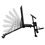 Centr Power Series FID1 Flat/Incline/Decline Weight Bench with Attachments