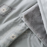 Pendleton Crystal Springs Throw, 50x70 Faux Suede Soft Faux Fur 1150 GSM Blanket