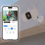 Lorex Connect 2K Floodlight Wi-Fi Security Camera, 2-pack AI Detection Smart Cam