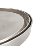 Energetic Lighting 14" LED Flush Mount Light Fixture, 1560 Lumens Brushed Nickel