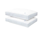 Tommy Bahama Haven Stripe Pillow 2-Pack – Medium-Firm Bed Pillows with 100% Cotton Cover
