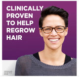 Kirkland Women's Minoxidil 5% Foam, 6 Can 12 Months Hair Regrowth Treatment Set