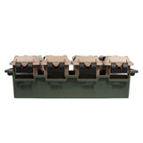 Greenmade Store-All Storage Crate, 4-Pack, Field Box, Water Resistant Ammo Can