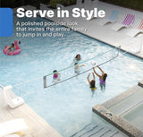 Step2 Vero Pool Volleyball Set - Inground Pool Volleyball Net