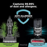 Shark UV730 Navigator Lift-Away Upright Vacuum, PowerFins HairPro Self-Cleaning