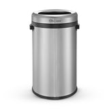 Simpli-Magic 80L 21 Gal Stainless Steel Trash Can, Open Top Commercial Waste Bin