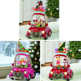 Mickey, Peanuts, or Hello Kitty Holiday Water-Spinning Car, 14" Swirling Glitter