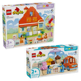 LEGO Duplo Bluey's Family House with Memory Game + Ice Cream Trip with Bluey Set