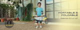 Aigo E3 Rainbow Kids Electric Scooter – Foldable Electric Scooter with LED Deck