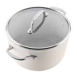 KitchenAid 11-Piece Ceramic Nonstick Pots and Pans Set Hard Anodized Induction
