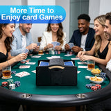Automatic Card Shuffler for 1–4 Decks, USB Rechargeable Card Dealer Machine