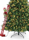 Mr. Christmas Super Climbing Grinch Animated Ladder Climber with Lights & Songs