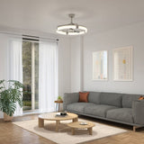 Artika Sunnyvale 28" LED Fandelier with Remote, Dimmable Light & 3 Fan Speeds