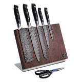 Henckels Compass Damascus 7-Piece Knife Set with Easel Block