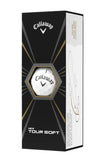 Callaway HEX Tour Golf Balls 24-Pack – 3-Piece Golf Balls with Soft Hybrid Cover, Low Compression & Long Distance Performance